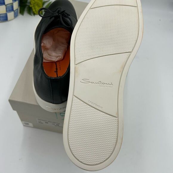 Men’s Santoni leather lace up Oxford’s size 9, made in Italy - Picture 8 of 9